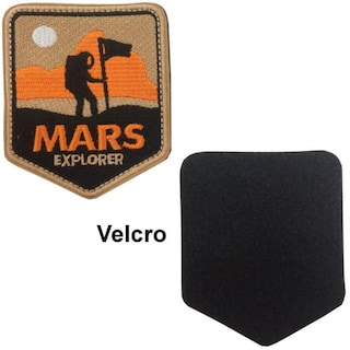 Foto 3 | Parches Patchpros Mxnsf-001 Mars Explorer con Velcro Space Agency Café