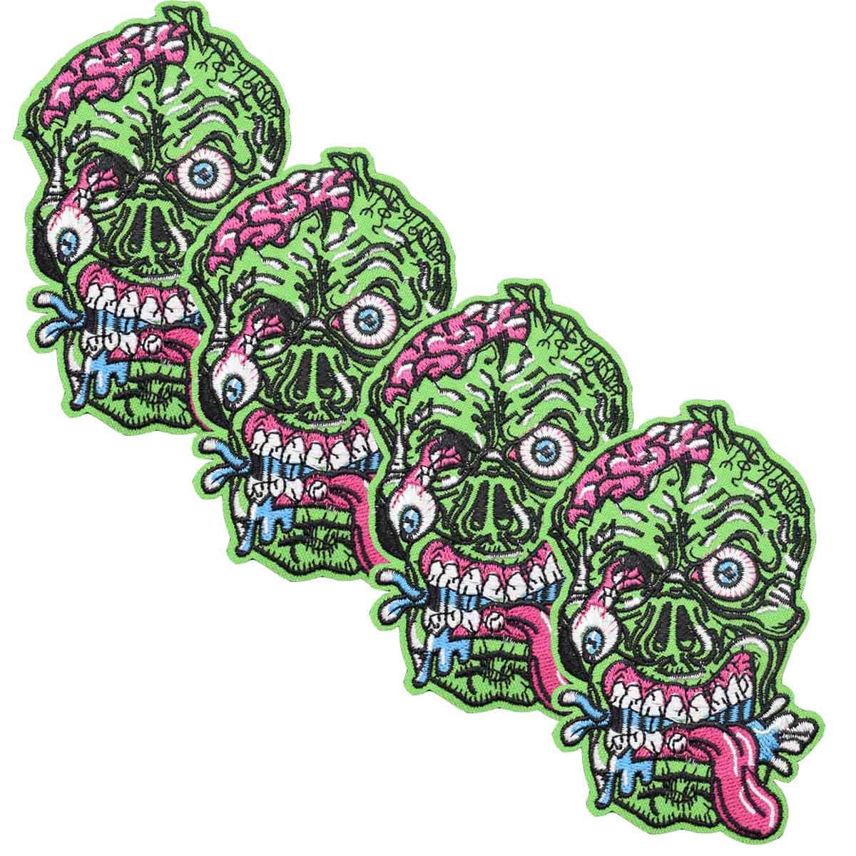 Foto 2 pulgar | Parches Decorativos para Gorras Patchpros Mxizm-004 Zombie