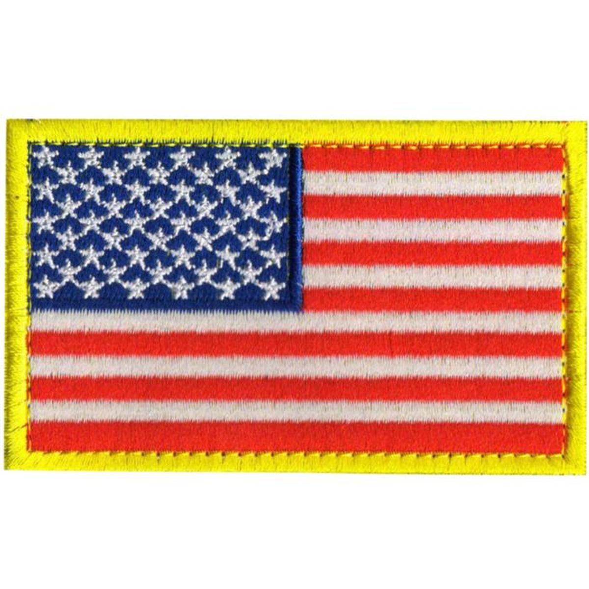 Parche con Velcro Patchpros Mxusa-001Bandera USA Flag