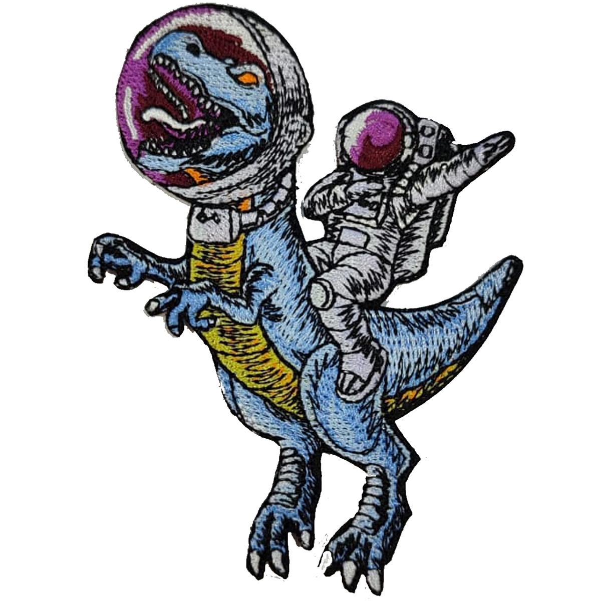 Foto 1 | Parches para Playera Patchpros Mxdni-001 Tiranosaurio Rex Espacial