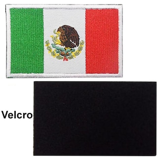 Foto 3 | Parche Mx Con Velcro Para Gorros Patchpros Mxomx-003 Mxflag Bandera