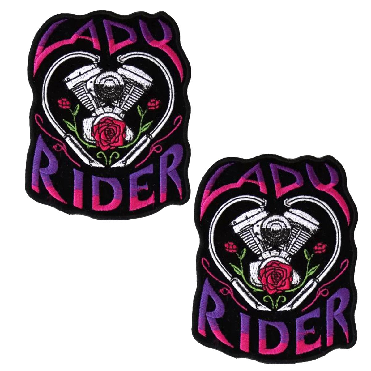 Parche De Lady Ryder Adhesivo Patchpros Mxryr-002 2 Parches Multicolor