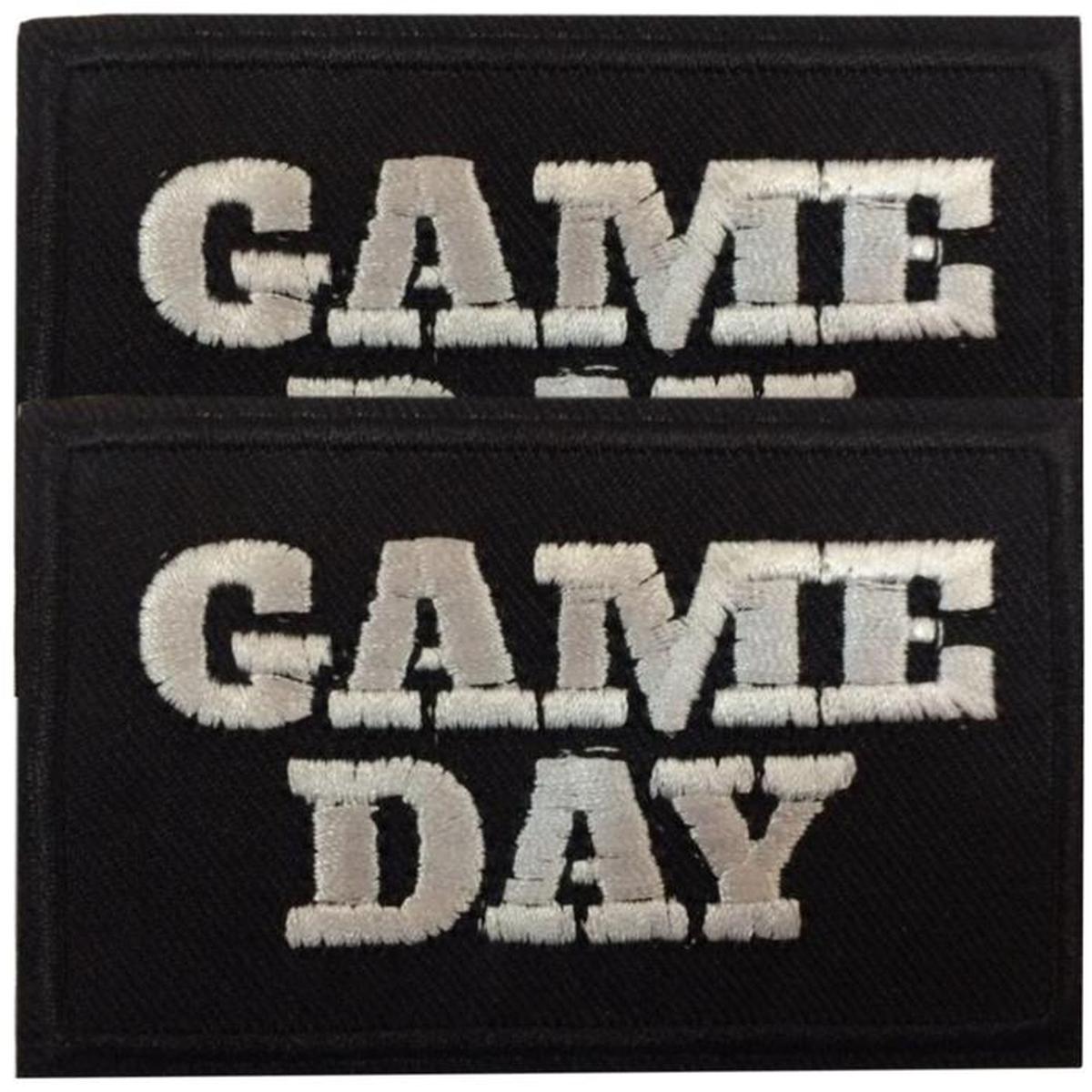 Foto 2 pulgar | Game Day Parche Frases Con Pegatina Patchpros Mxnst-002 2 Parches Multicolor