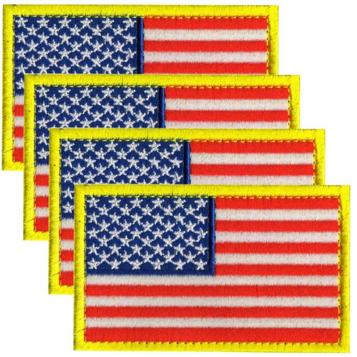 Parche Táctico Militar Patchpros Mxusa-004 USA Flag Bandera