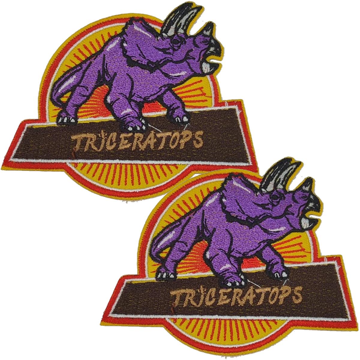 Foto 1 | Parche Bordados para Ropa Patchpros Mxdio-002 Triceratops