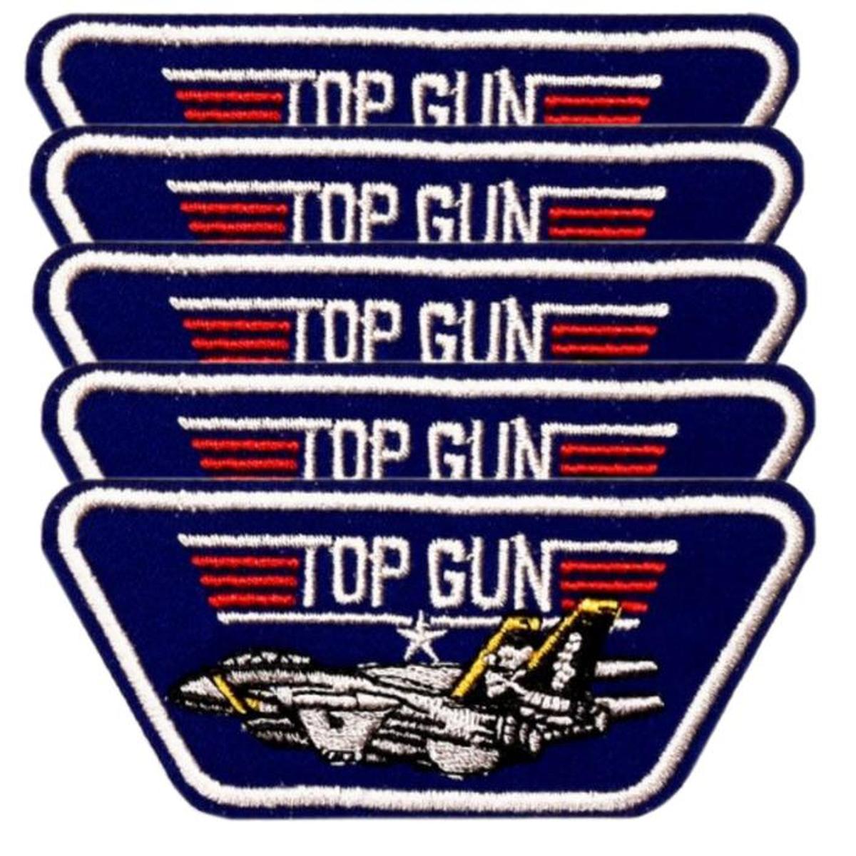 Foto 2 pulgar | Topgun Parche Adhesivo Para Ropa Patchpros Mxngt-005 5 Parches Multicolor