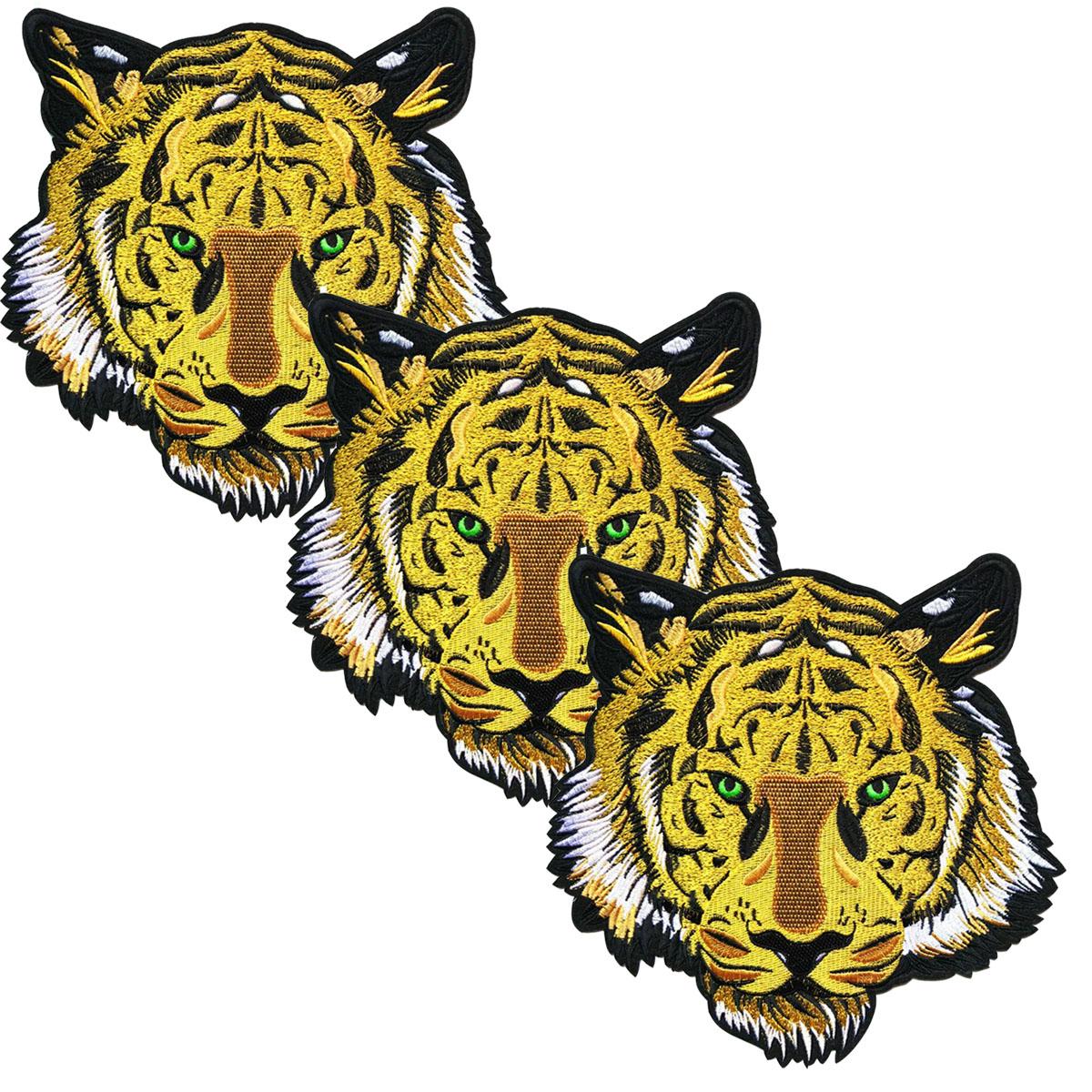 Parches Termoadhesivos Decorativos Patchpros Mxgri-003 Tiger