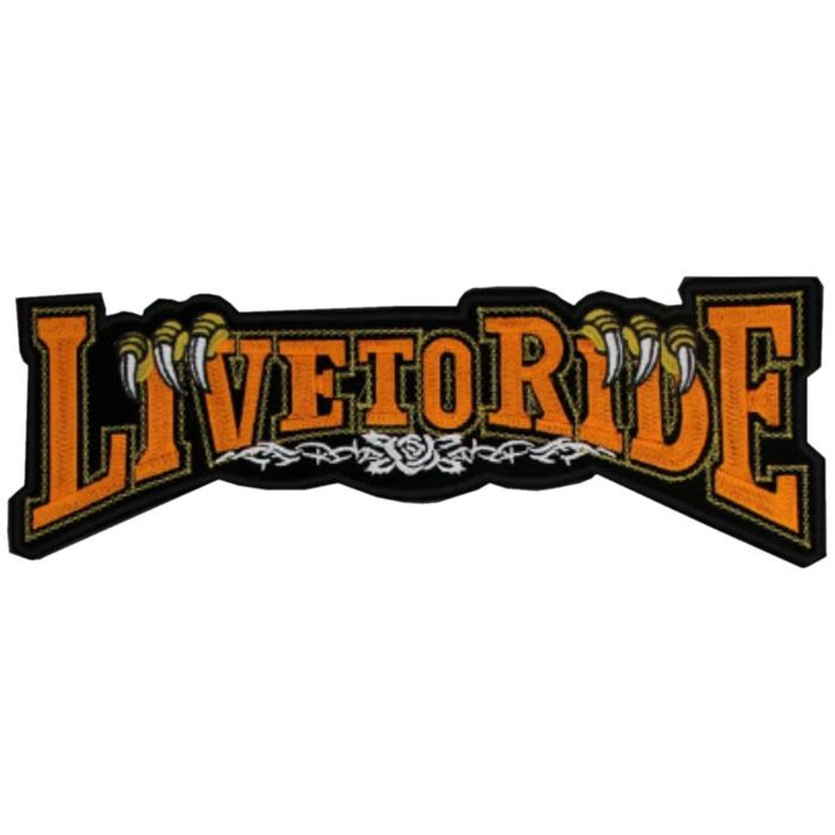 Parche Termoadhesivo Patchpros Mxlte-011 Livetoride color Naranja