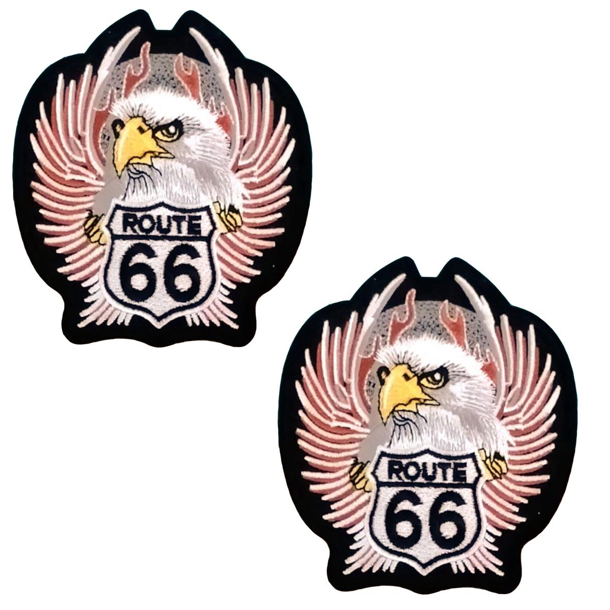 Parche Route66 PatchPros Mxuor-002 Multicolor 2 Piezas