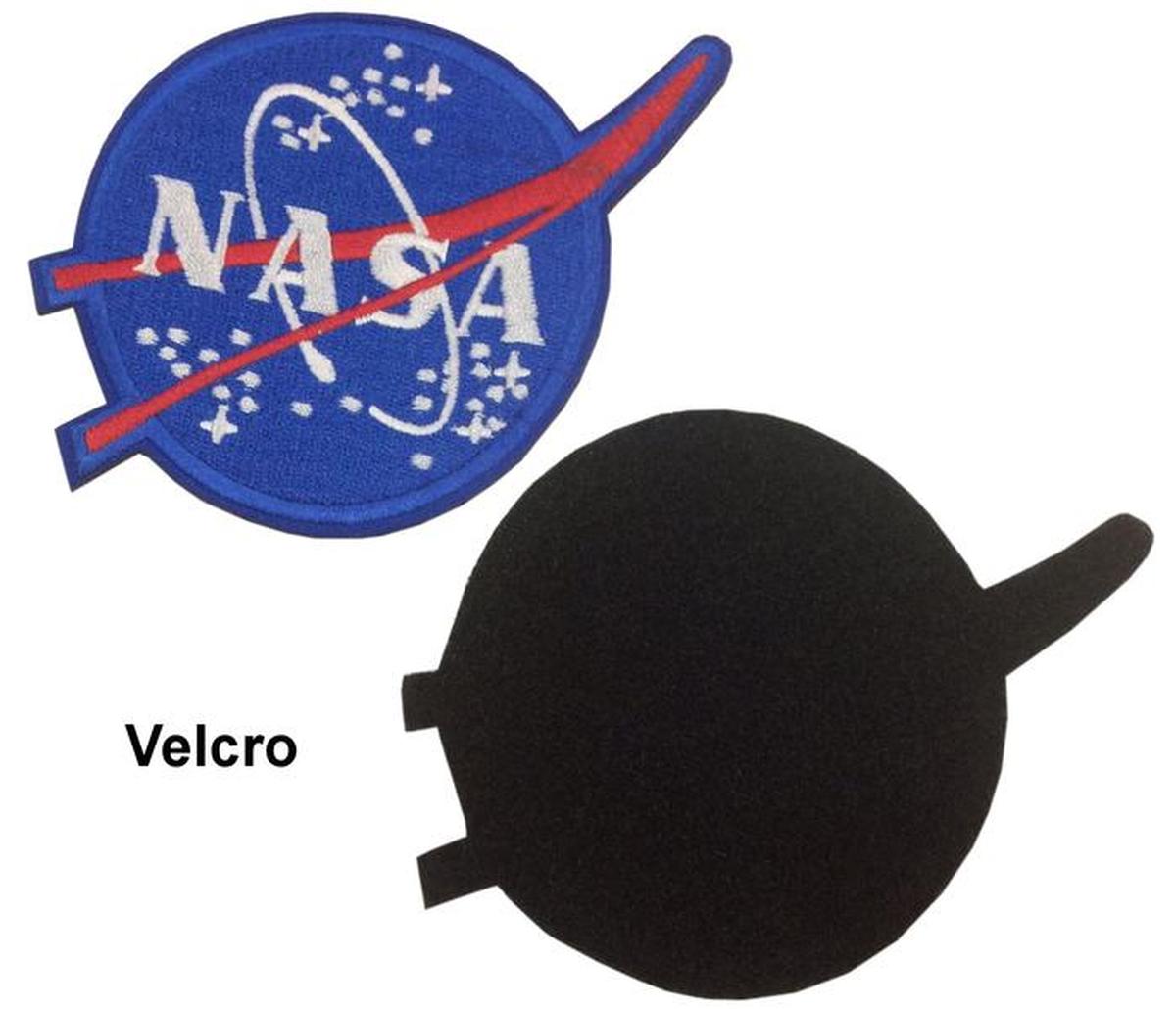 Foto 4 pulgar | Parche Nasa Bordado con Velcro Patchpros Mxnsi-001 Azul