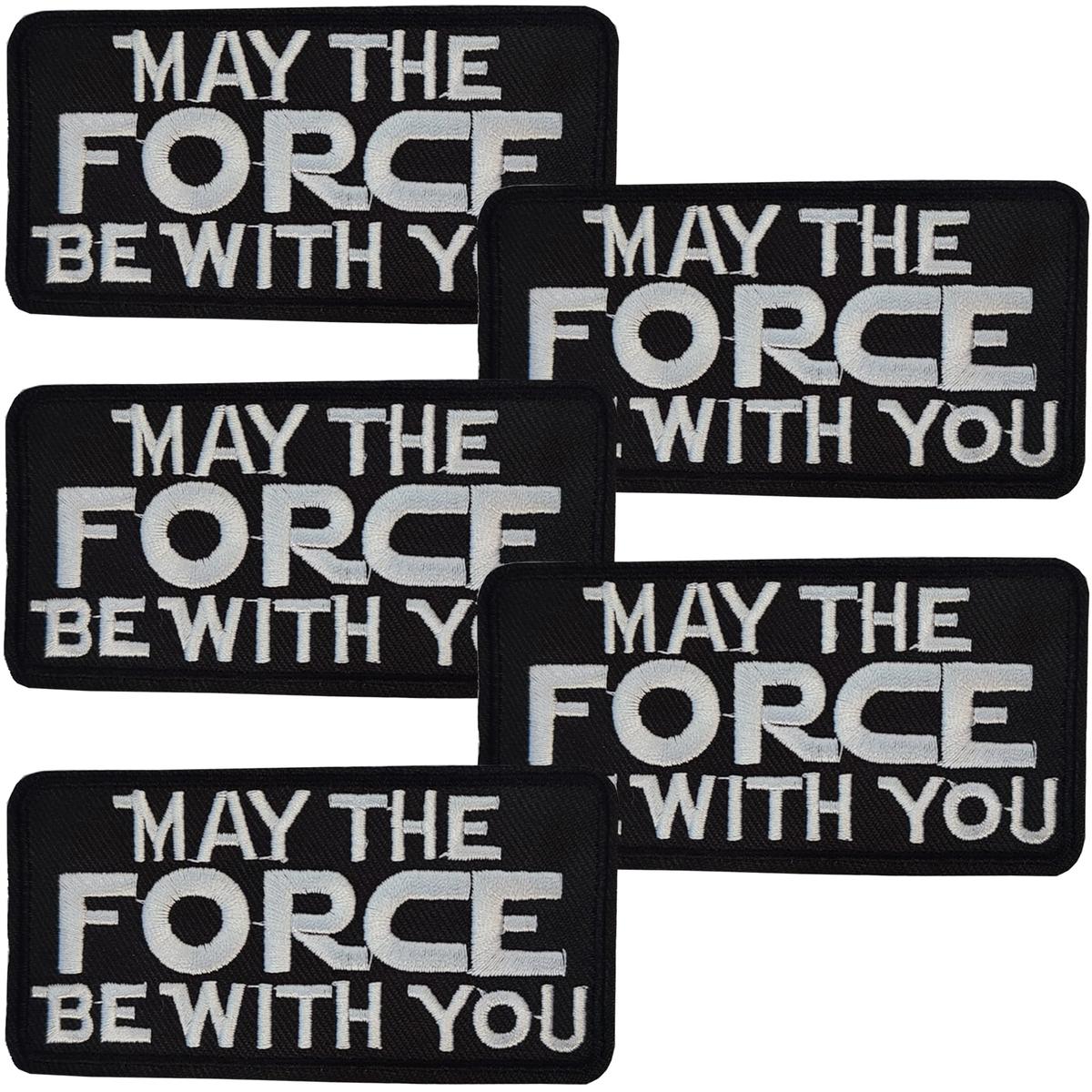 Foto 2 pulgar | May The Force Be  Parche Pantalones Patchpros Mxfoc-005 5 Parches Multicolor