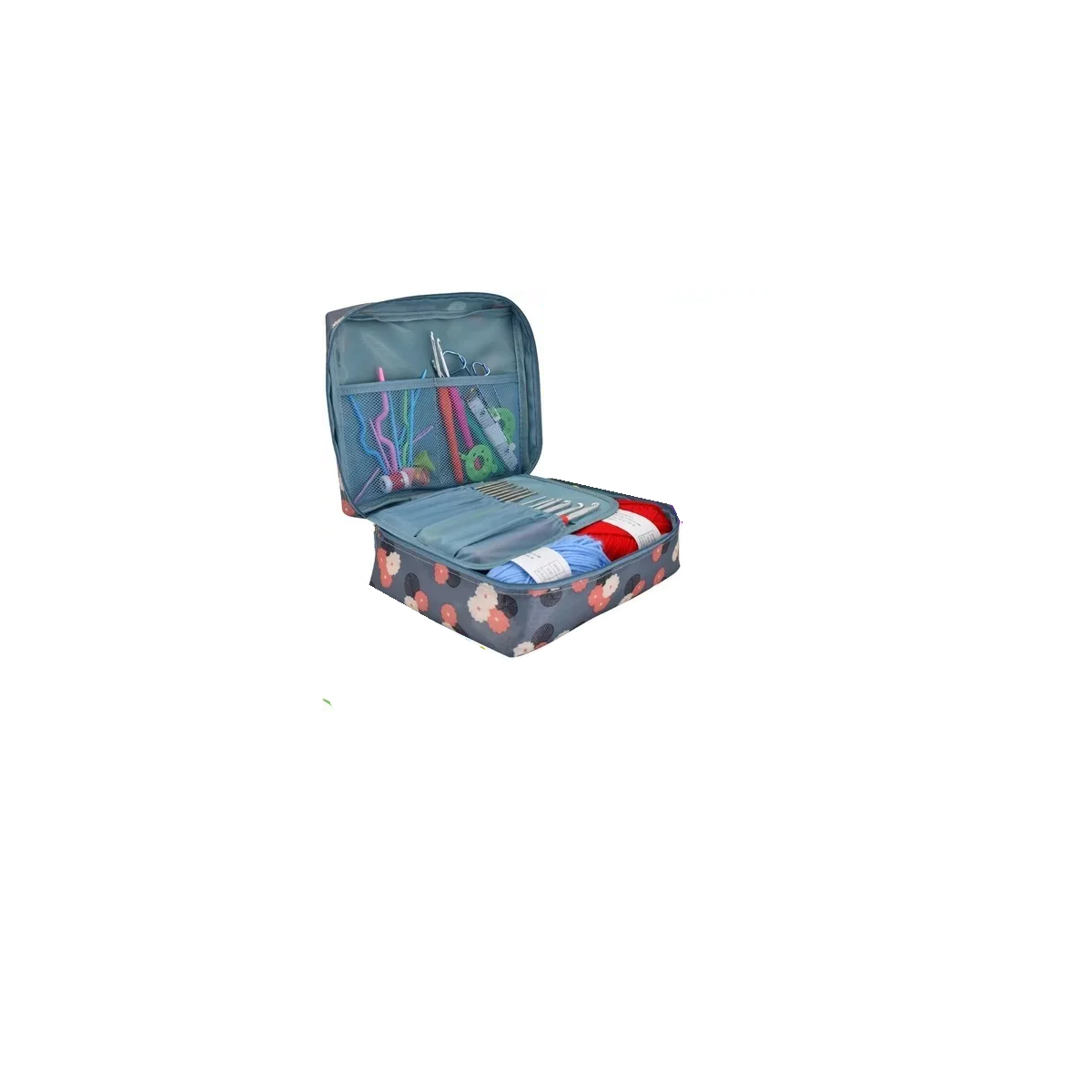 Kit Herramientas Para Tejer Al Crochet, 67 Pieza Ganchillos Eo Safe Imports Esi-10526 Multicolor