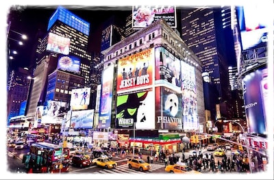 Foto 1 | Diamond Painting Waashit Broadway 55x40cms