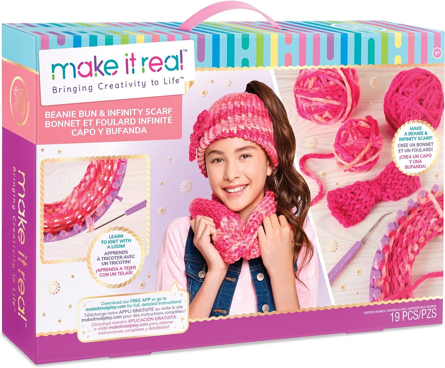 Set De Gorro Y Bufanda Infinita