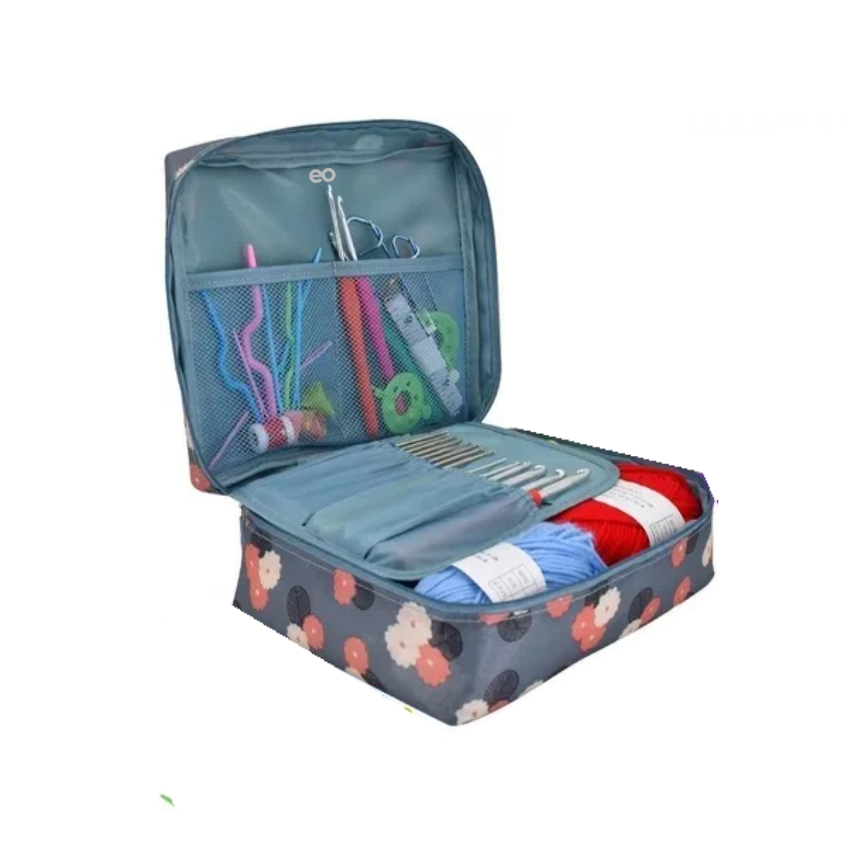 Kit Herramientas Para Tejer Al Crochet, 67 Pieza Ganchillos Eo Safe Imports Esi-10526-1 Multicolor