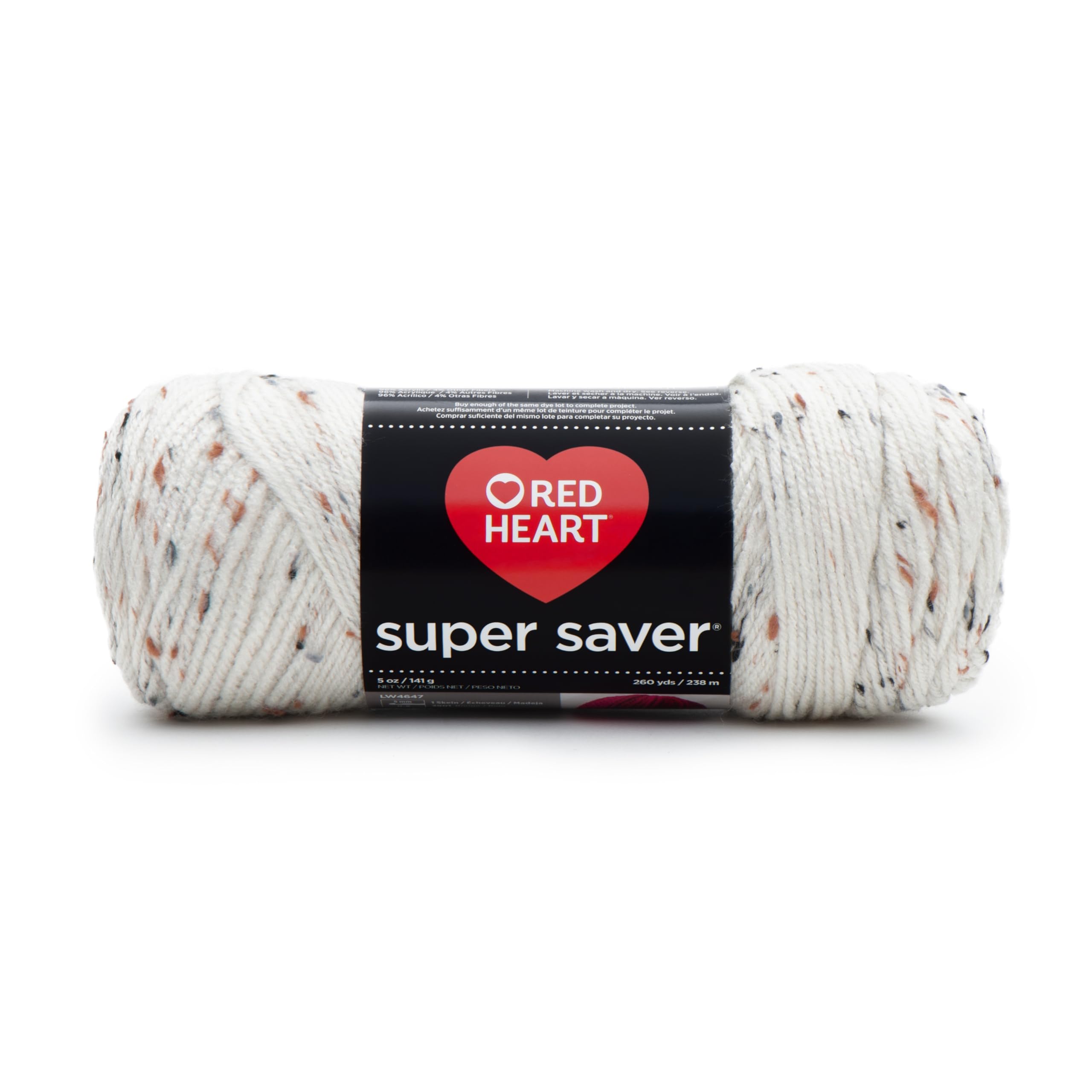 Foto 2 pulgar | Yarn Red Heart Super Saver Aran Fleck, 260 Yardas, Acrílico - Venta Internacional.