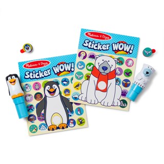 Foto 4 | Pegatina Coleccionable De Arte Y Artesanía Melissa & Doug Wow - Venta Internacional.