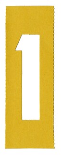Foto 3 | Plantillas De Pintura Chartpak A-z Y 0-9, 4 Cm De Alto, 35 Por Paquete - Venta Internacional.
