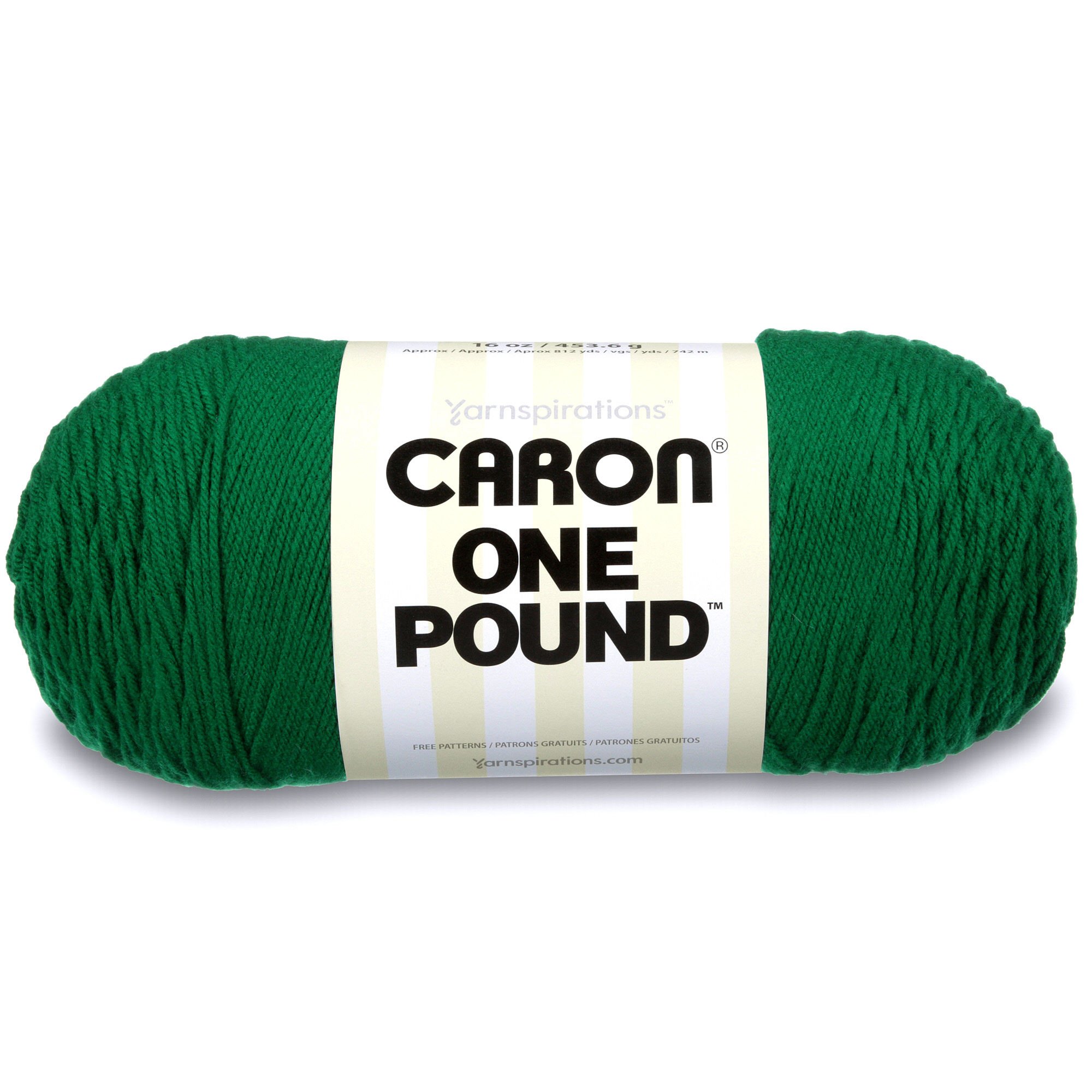 Foto 2 pulgar | Yarn Caron Solids Kelly Green, 453,6 G, 742 M, Acrílico De Una Libra - Venta Internacional.