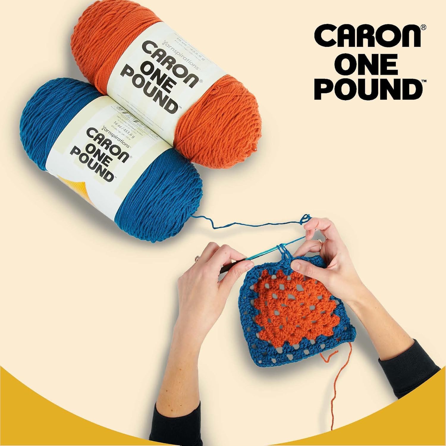 Foto 7 | Yarn Caron Solids Kelly Green, 453,6 G, 742 M, Acrílico De Una Libra - Venta Internacional.