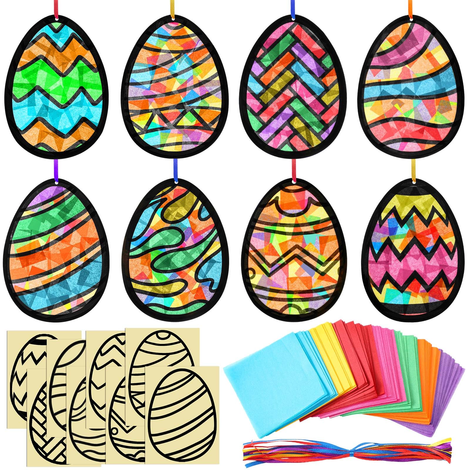 Foto 2 pulgar | Kit De Manualidades Con Huevos De Pascua Eersida Eersida, 32 Juegos Con Papel De Seda - Venta Internacional.