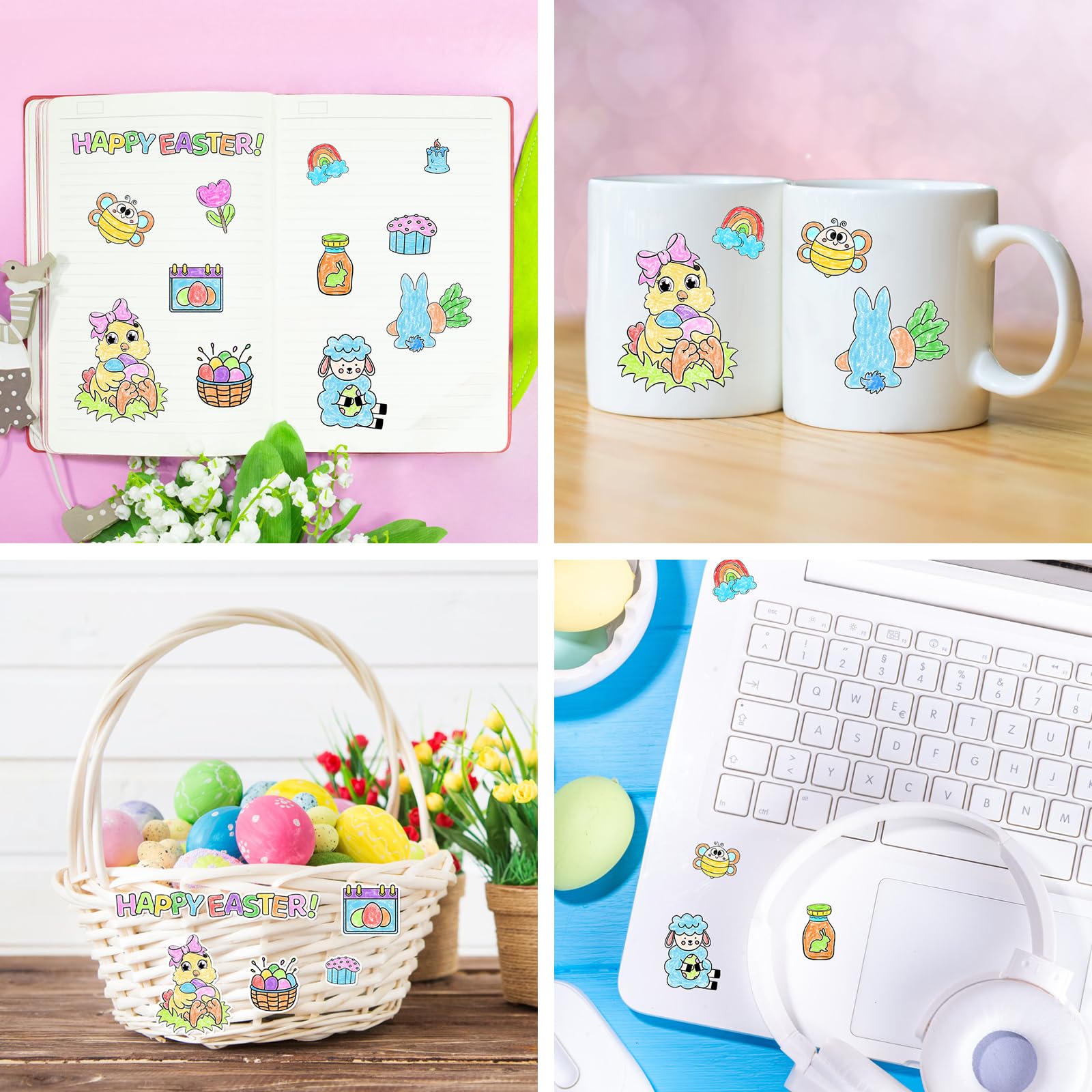 Foto 3 pulgar | Libros Para Colorear, Cestas De Pascua Digitales, Para Niños De Más De 3 Años - Venta Internacional.