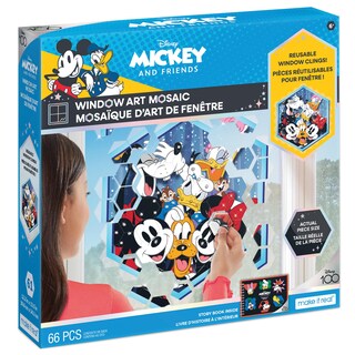 Foto 1 | Mosaico Decorativo Para Ventanas Make It Real Disney Mickey & Friends - Venta Internacional.