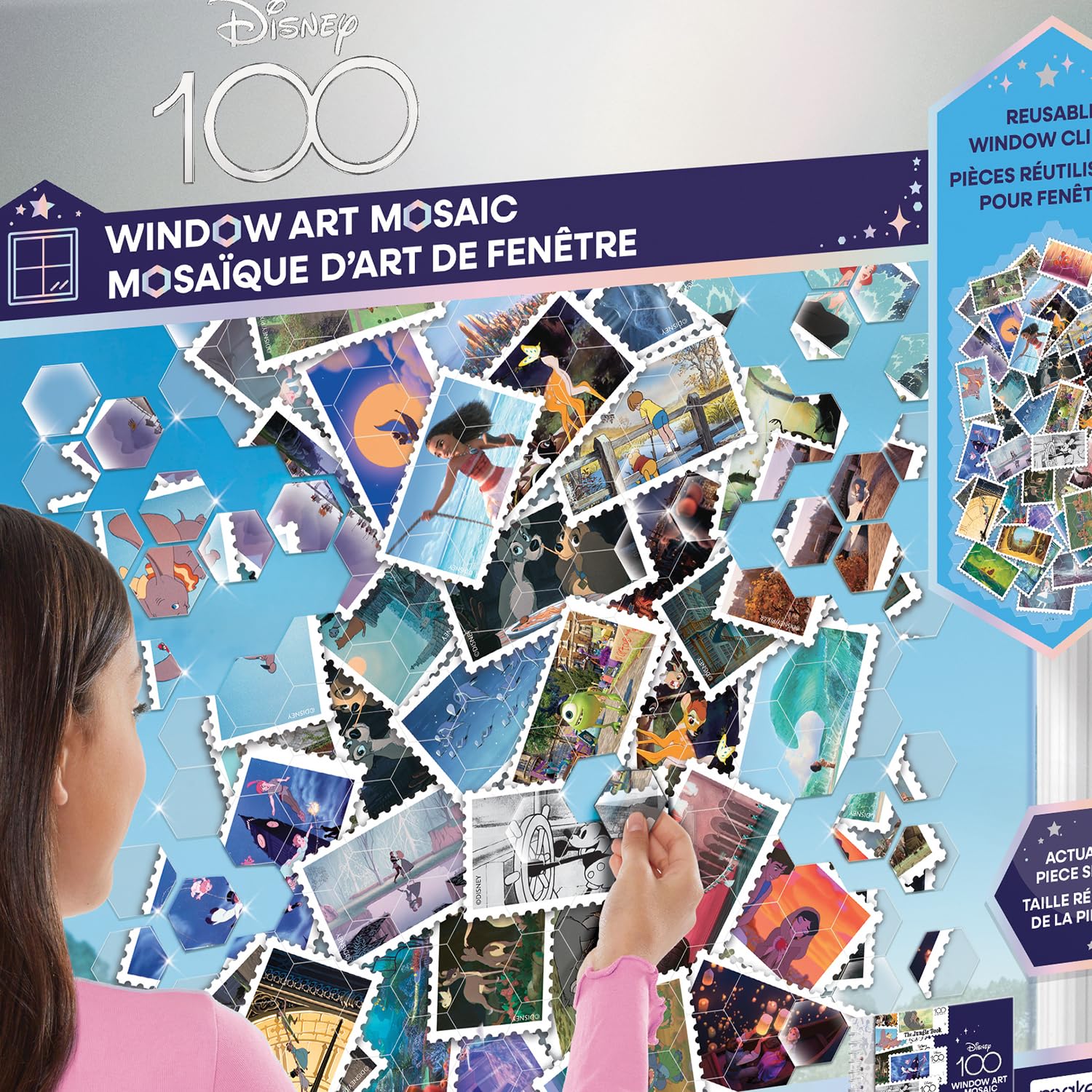 Foto 1 | Estampillas De Animación Clásicas De Disney Con Diseño De Ventana Make It Real - Venta Internacional.