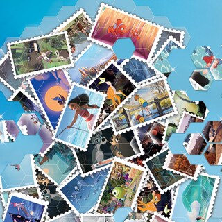 Foto 7 | Estampillas De Animación Clásicas De Disney Con Diseño De Ventana Make It Real - Venta Internacional.