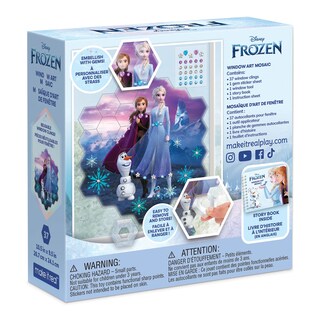 Foto 3 | Mosaico Decorativo Para Ventanas Make It Real Disney Frozen, 41 Unidades, Más De 6 Años - Venta Internacional.