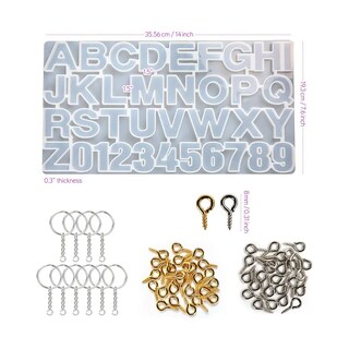 Foto 4 | Set De Moldes De Silicona Para Resina, 290 Piezas Eo Safe Imports Esi-19792 Multicolor