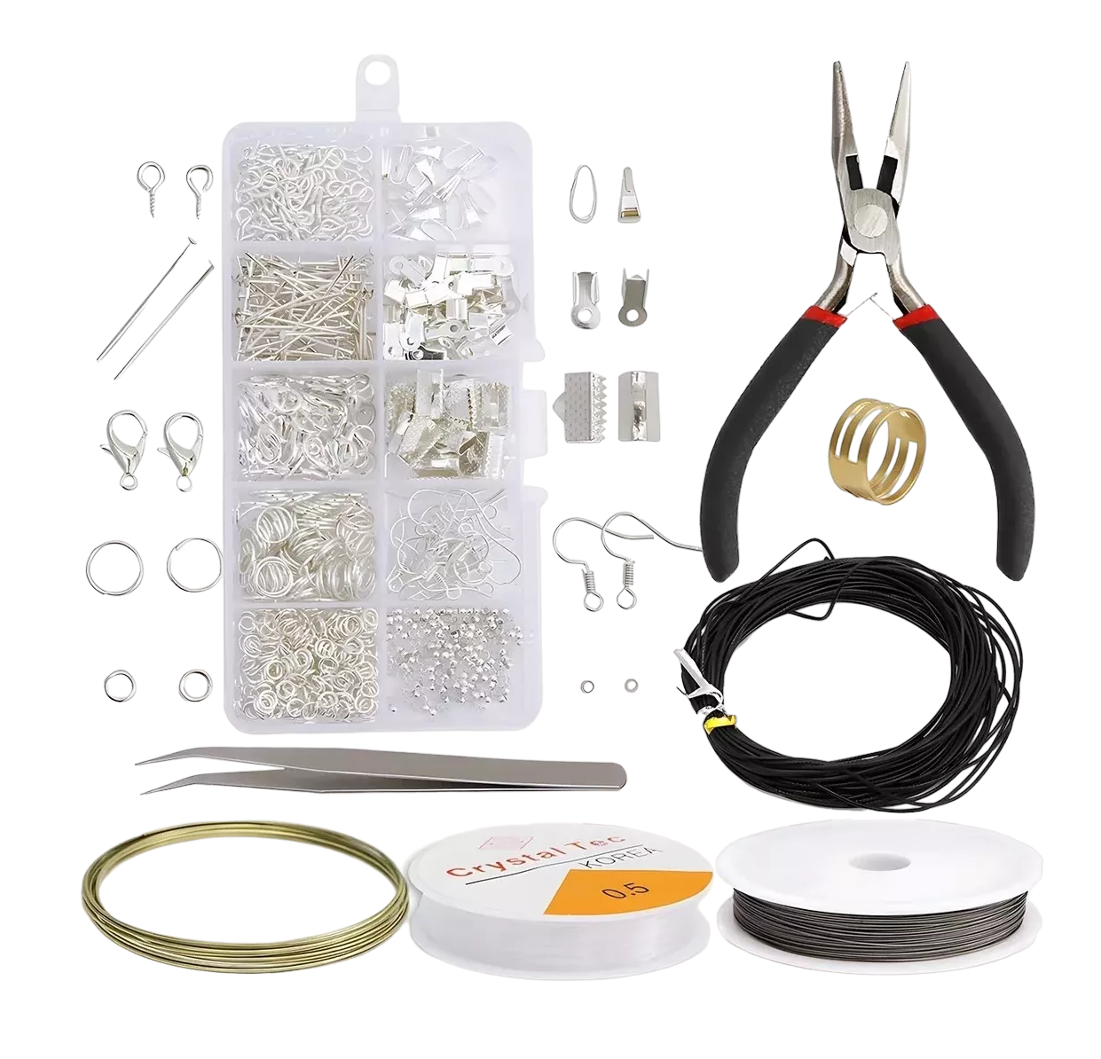 Foto 2 pulgar | Kit de Bisutería Belug para Joyas 712 Piezas