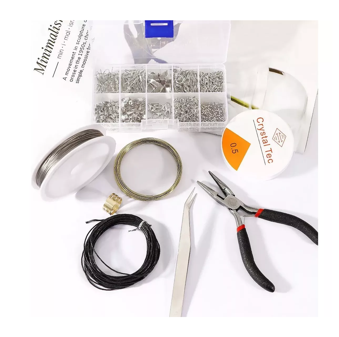 Foto 3 pulgar | Kit de Bisutería Belug para Joyas 712 Piezas