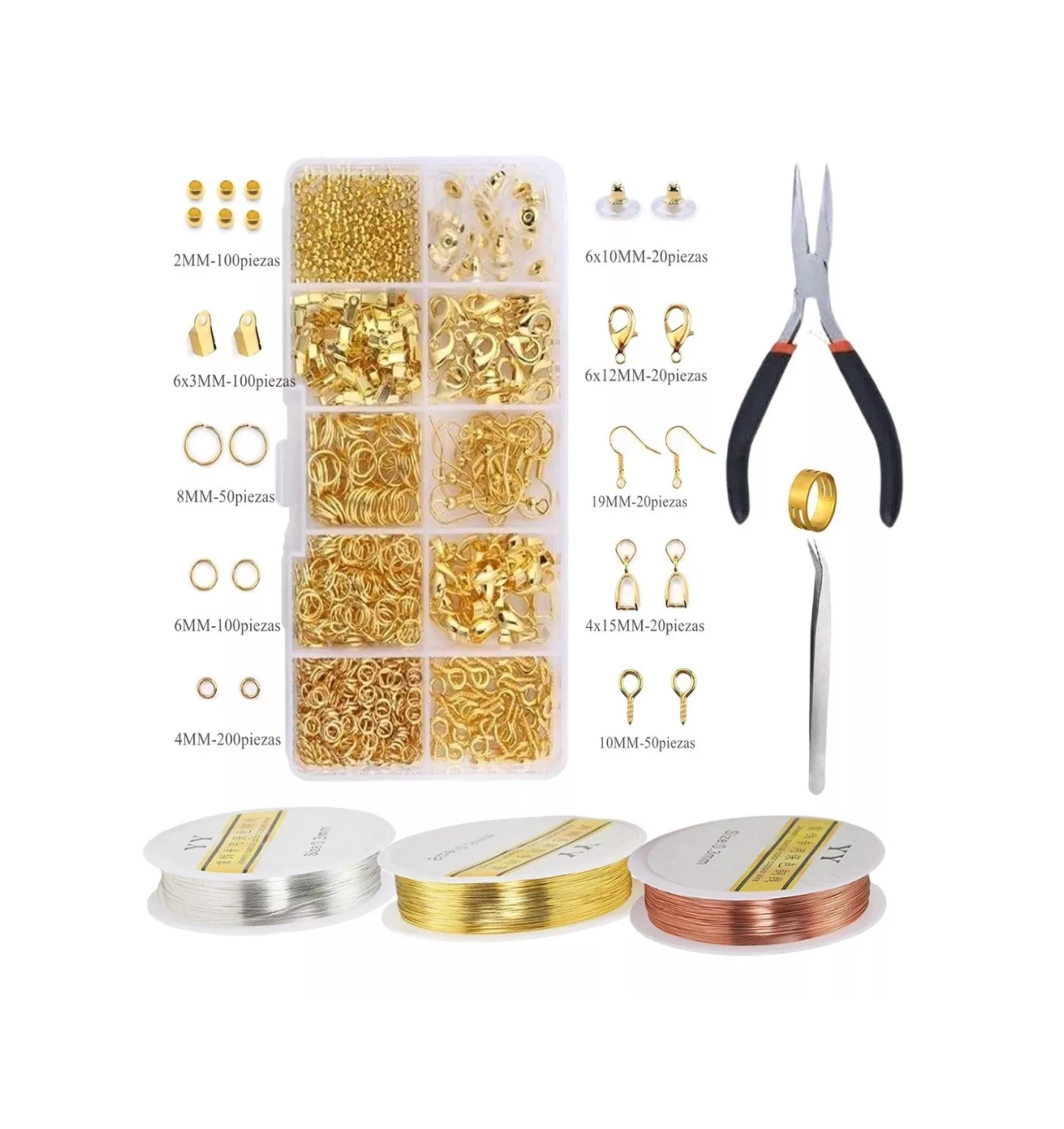 Foto 1 | Kit de Bisutería Belug 686 Piezas