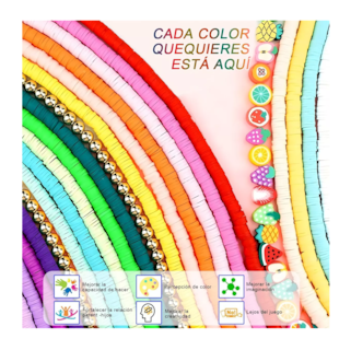Foto 3 | Kit de 38000 Cuentas para Hacer Pulseras