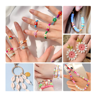 Foto 5 | Kit de 38000 Cuentas para Hacer Pulseras