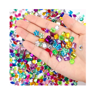 Foto 2 | Piedras Acrílicas Multicolores para Manualidades 900 Piezas