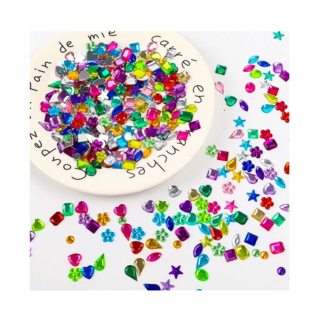 Foto 4 | Piedras Acrílicas Multicolores para Manualidades 900 Piezas