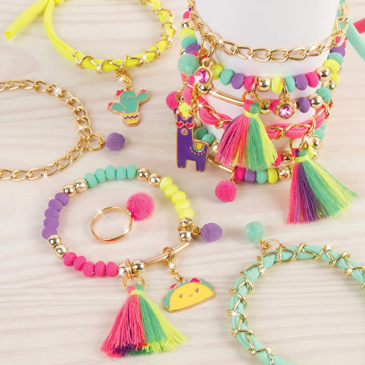 Foto 4 pulgar | Juego Para Crear Bracaletes Con Dijes Neo Brite