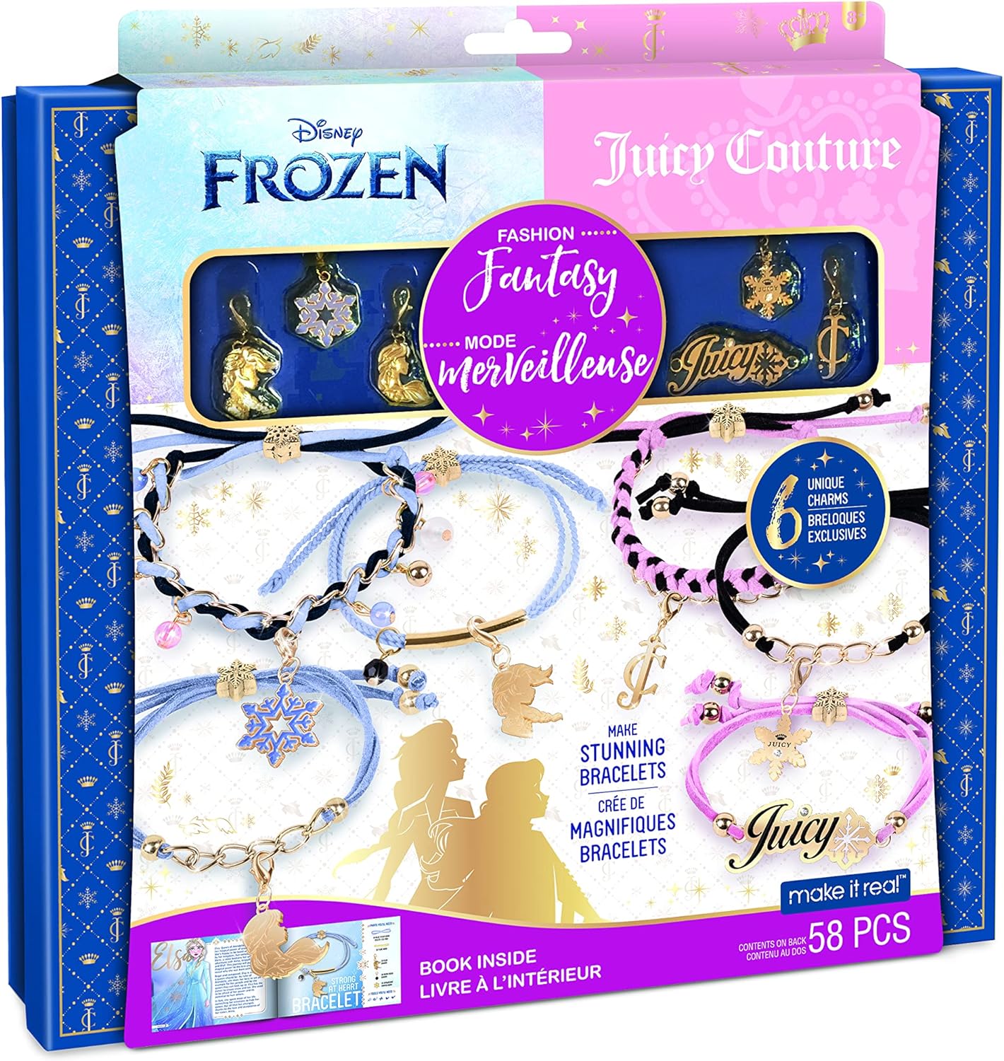 Set Para Crear Tus Propias Joyas De Frozen Y Juicy Couture