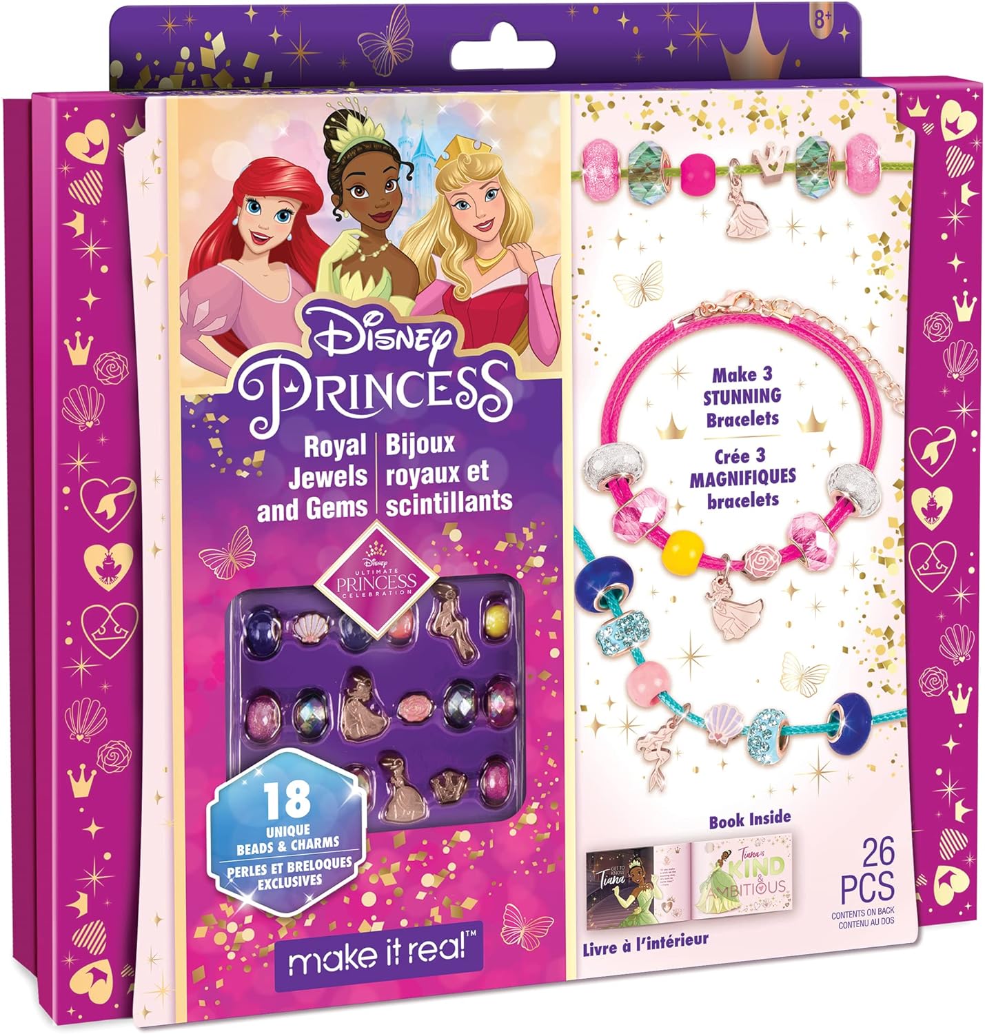Set De Joyas Y Gemas Reales De Las Princesas Disney