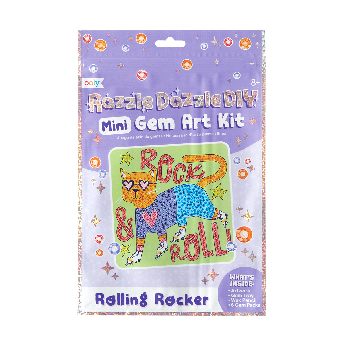 Foto 1 | Kit de Arte de Mini Gemas Rolling Rocker