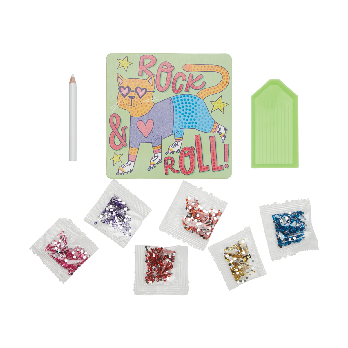 Foto 3 | Kit de Arte de Mini Gemas Rolling Rocker