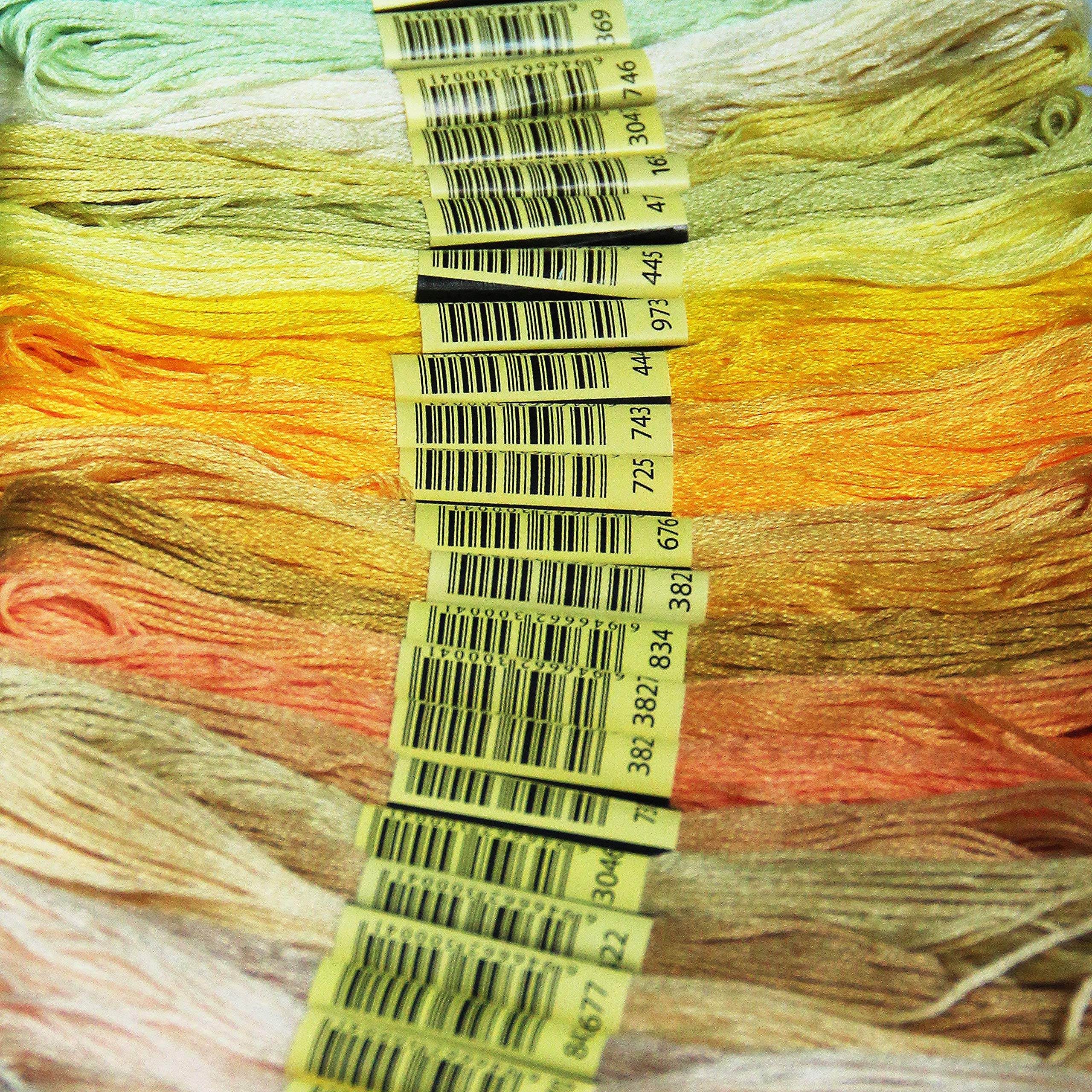 Foto 5 pulgar | Hilo De Bordar Atdawn Rainbow Color 200 Madejas (8 M) - Venta Internacional.