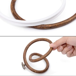 Foto 5 | Aros Para Bordar Joybest Redondos De Madera Imitada, 6 Pulgadas, 4 Piezas - Venta Internacional.