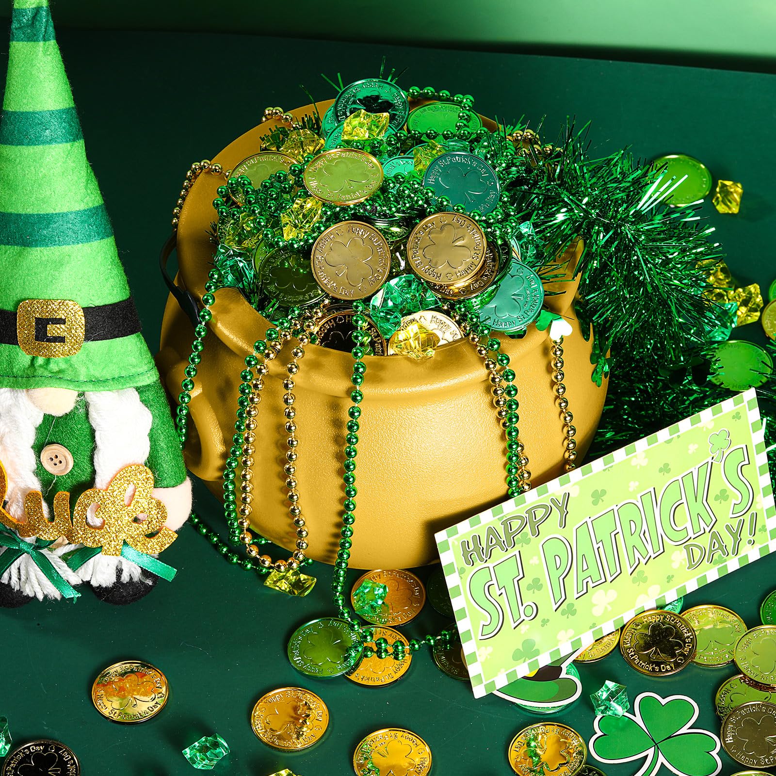 Foto 5 pulgar | Set De Decoración Sratte Para El Día De San Patricio Con Forma De Caldero, 308 Unidades - Venta Internacional.