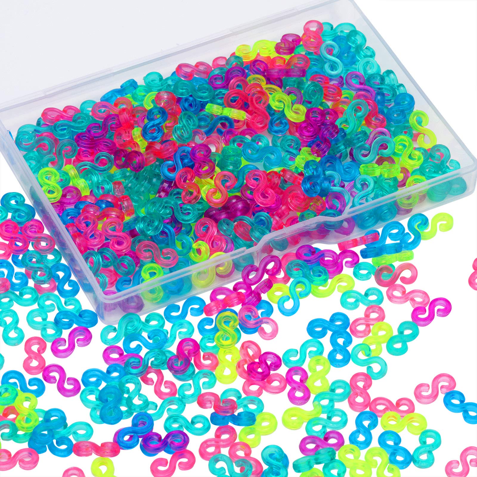 Foto 2 pulgar | Kit De Recambios De Clips Para Bandas Elásticas, 500 Piezas, Para Pulseras De Goma - Venta Internacional.