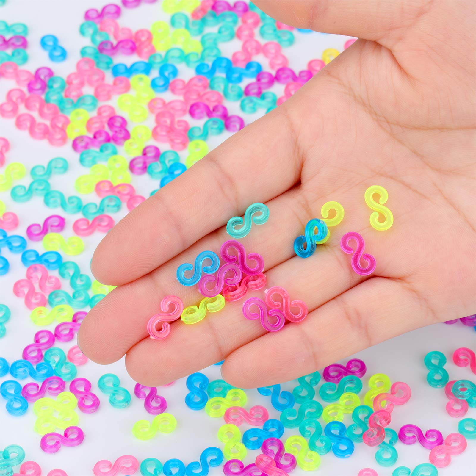 Foto 3 pulgar | Kit De Recambios De Clips Para Bandas Elásticas, 500 Piezas, Para Pulseras De Goma - Venta Internacional.