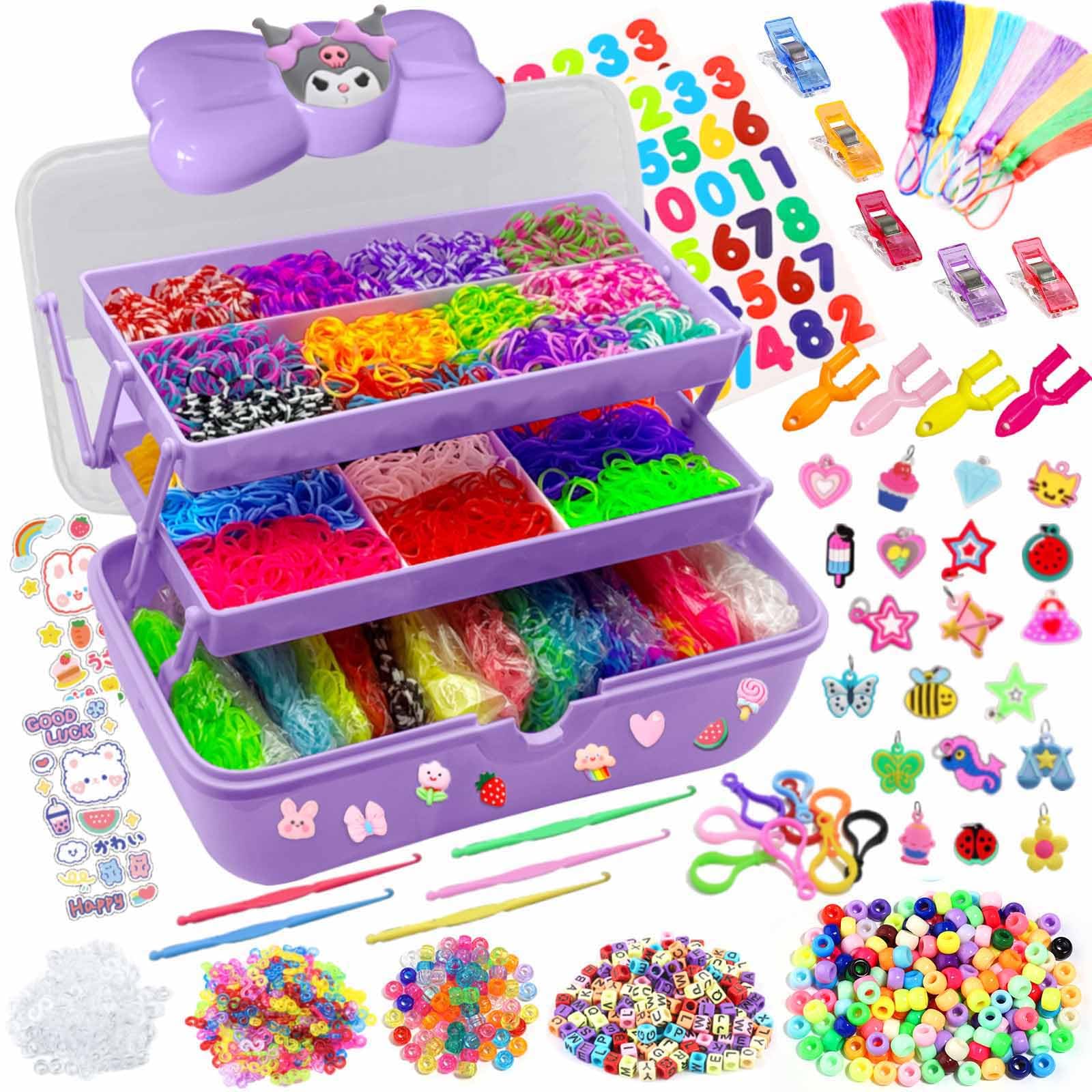 Foto 2 pulgar | Kit De Fabricación De Pulseras Con Banda De Telar De Goma, 26 Colores Para Niñas - Venta Internacional.