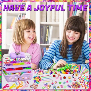 Foto 7 | Kit De Fabricación De Pulseras Con Banda De Telar De Goma, 26 Colores Para Niñas - Venta Internacional.